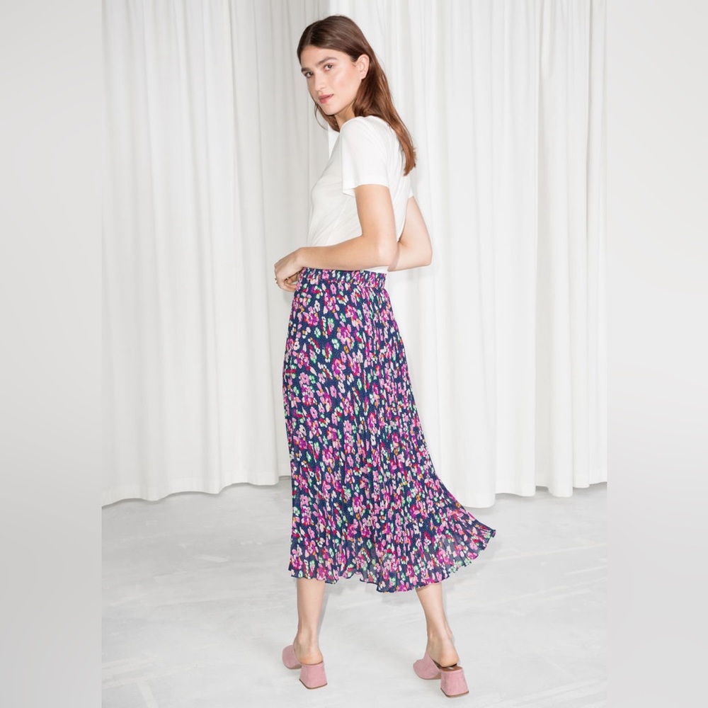 Paris Atelier & Other‎ Stories floral maxi skirt